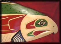 image northwest indian art carvings salmon native
                american