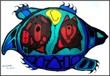 image woodland native
                art paintings